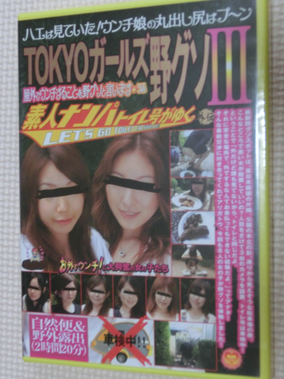 RADIX スカトロ TOKYOガールズ野グソ3 素人ナンパトイレ号がゆく 外伝
