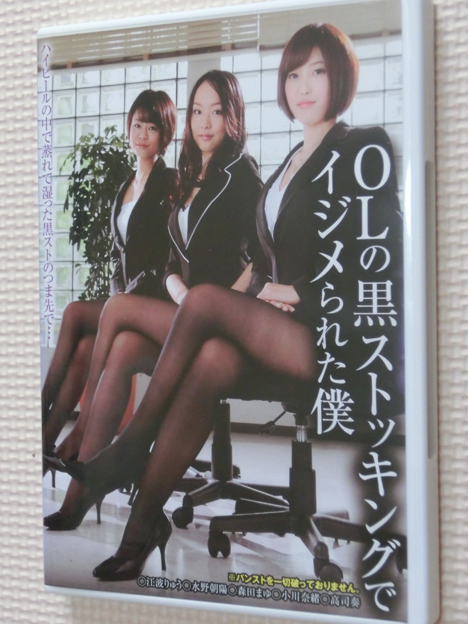 フリーダム OLの黒ストッキングでイジメられた僕 江波りゅう 水野朝陽 森田まゆ 小川奈緒 高司奏