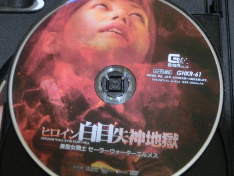 GIGA ヒロイン白目失神地獄28 美聖女戦士セーラーウォーターエルメス 紺野ひかる ジャケット無し